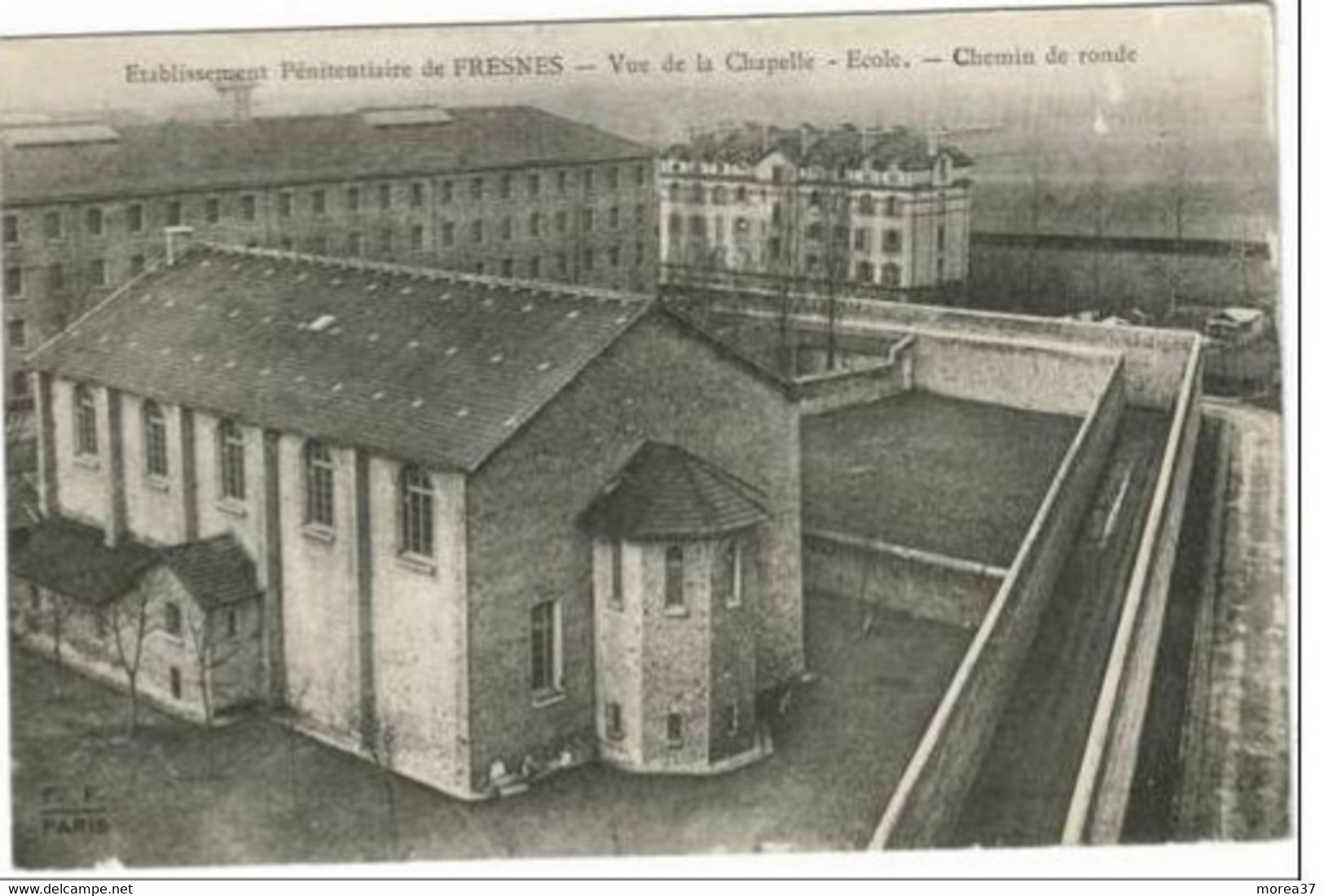 FRESNES   Etablissement Pénitentiare Vue De La Chapelle école Chemin De Ronde - Fresnes