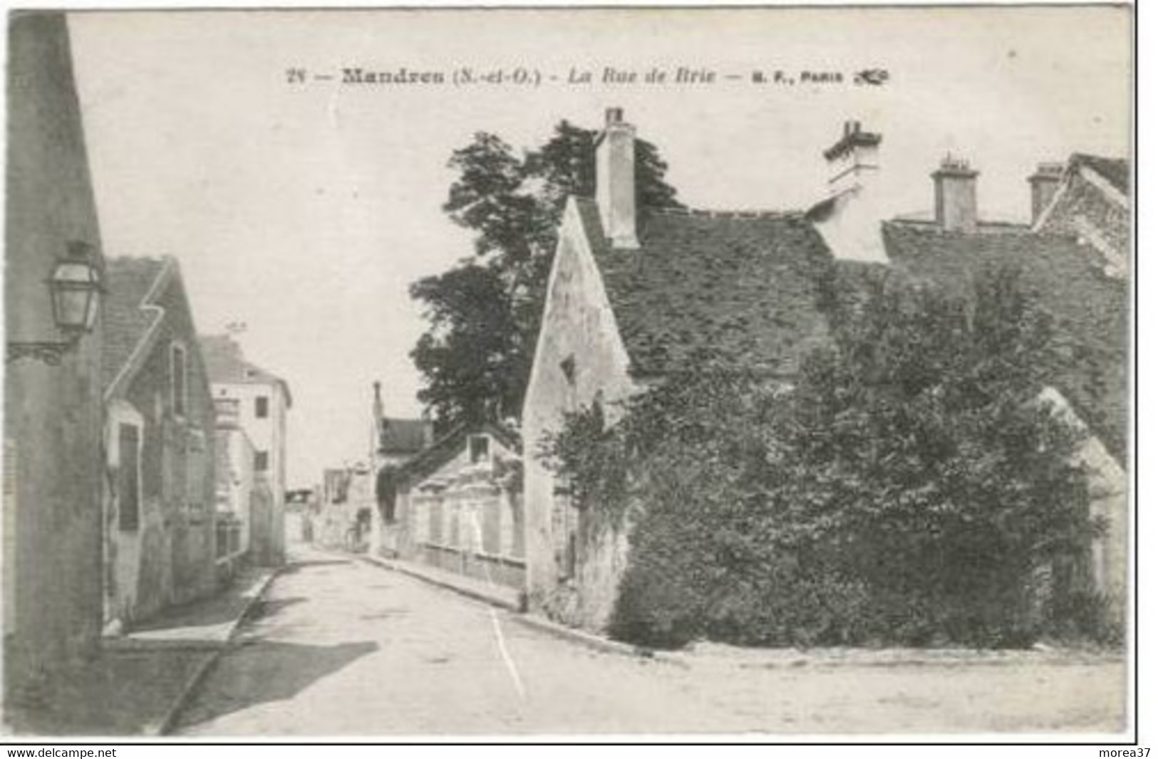 MANDRES LES ROSES  La Rue De La Brie - Mandres Les Roses