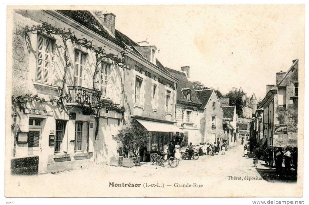 Montrésor (I.-et-L.) Grande Rue - Montrésor