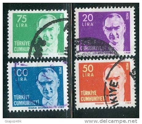 ● TURKIYE  - REPUBBLICA  - 1980  -  Ataturk  -  N.  2303  . . .  Usati  -  Lotto  544 - Gebruikt