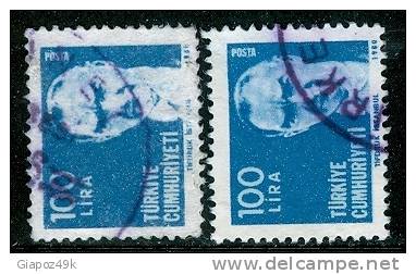 ● TURKIYE  - REPUBBLICA  - 1980  -  Ataturk  -  N.  2306   Usati  -  Lotto  545 - Used Stamps
