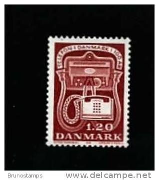 DENMARK/DANMARK - 1979  TELEPHONE CENTENARY    MINT NH - Neufs