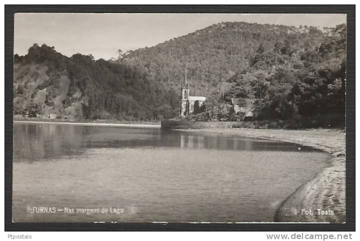 AÇORES AZORES (Portugal) - Ilha De S. Miguel - Furnas - Nas Margens Do Lago - Açores