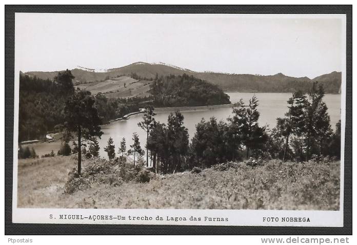 AÇORES AZORES (Portugal) - Ilha De S. Miguel - Um Trecho Da Lagoa Das Furnas - Açores