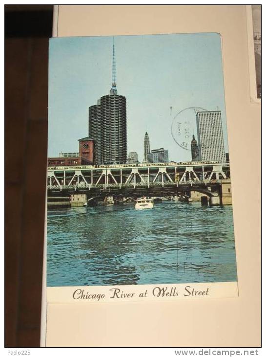 CHICAGO Wells Street 1968 Colori VG - Chicago