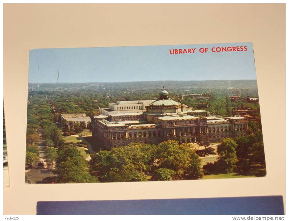 Washington 1966 Colori VG Library Of Congress - Sonstige & Ohne Zuordnung