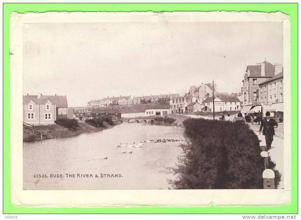 BUDE, CORNWALL, U.K. - THE RIVER & STRAND - ANIMATED - TRAVEL IN  1963 - - Sonstige & Ohne Zuordnung