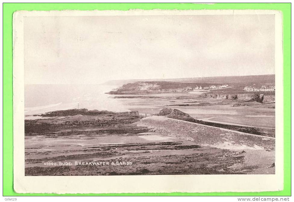 BUDE, CORNWALL, U.K. - BREAKWATER & SANDS - TRAVEL IN  1963 - - Sonstige & Ohne Zuordnung