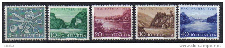 Timbres Suisse Pro Patria 1956 (228) - Neufs