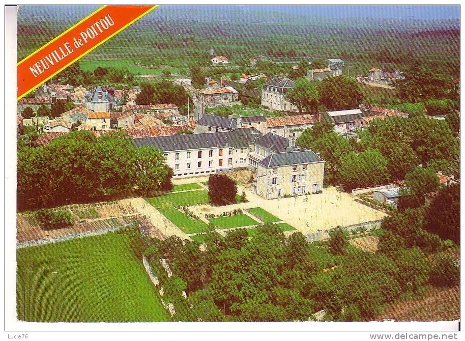 NEUVILLE DU POITOU  -  Vue Aérienne - La Maison De Retraite - Neuville En Poitou