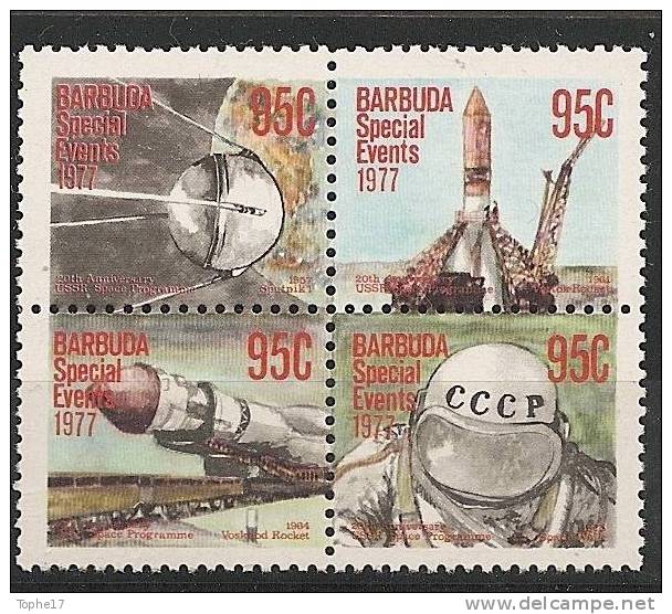 E - Barbuda - 1977 - Y&T  - Spoutnik 1 - MNH Neuf  ** - Amérique Du Sud