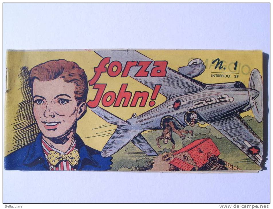 STRISCIA FORZA JOHN! NUMERO UNO ORIGINALE - Prima Serie 1949 - Comics 1930-50