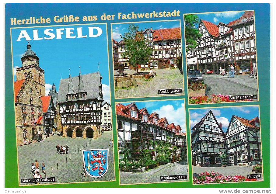 TOP!! ALSFELD * HERZLICHE GRÜSSE AUS DER FACHWERKSTADT *!! - Alsfeld