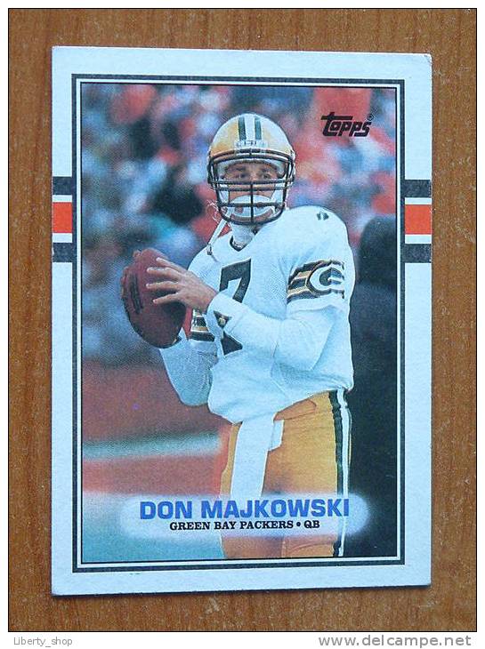 DON MAJKOWSKI / GREEN BAY PACKERS QB ( 373 ) ! - 1980-1989