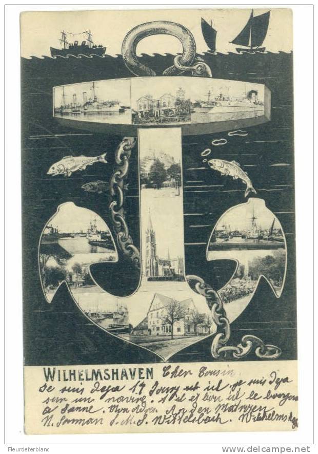 WILHELMSHAVEN - (Ancre, Port, Bateaux, Poissons) Schriftliche Mitteilungen - Wilhelmshaven