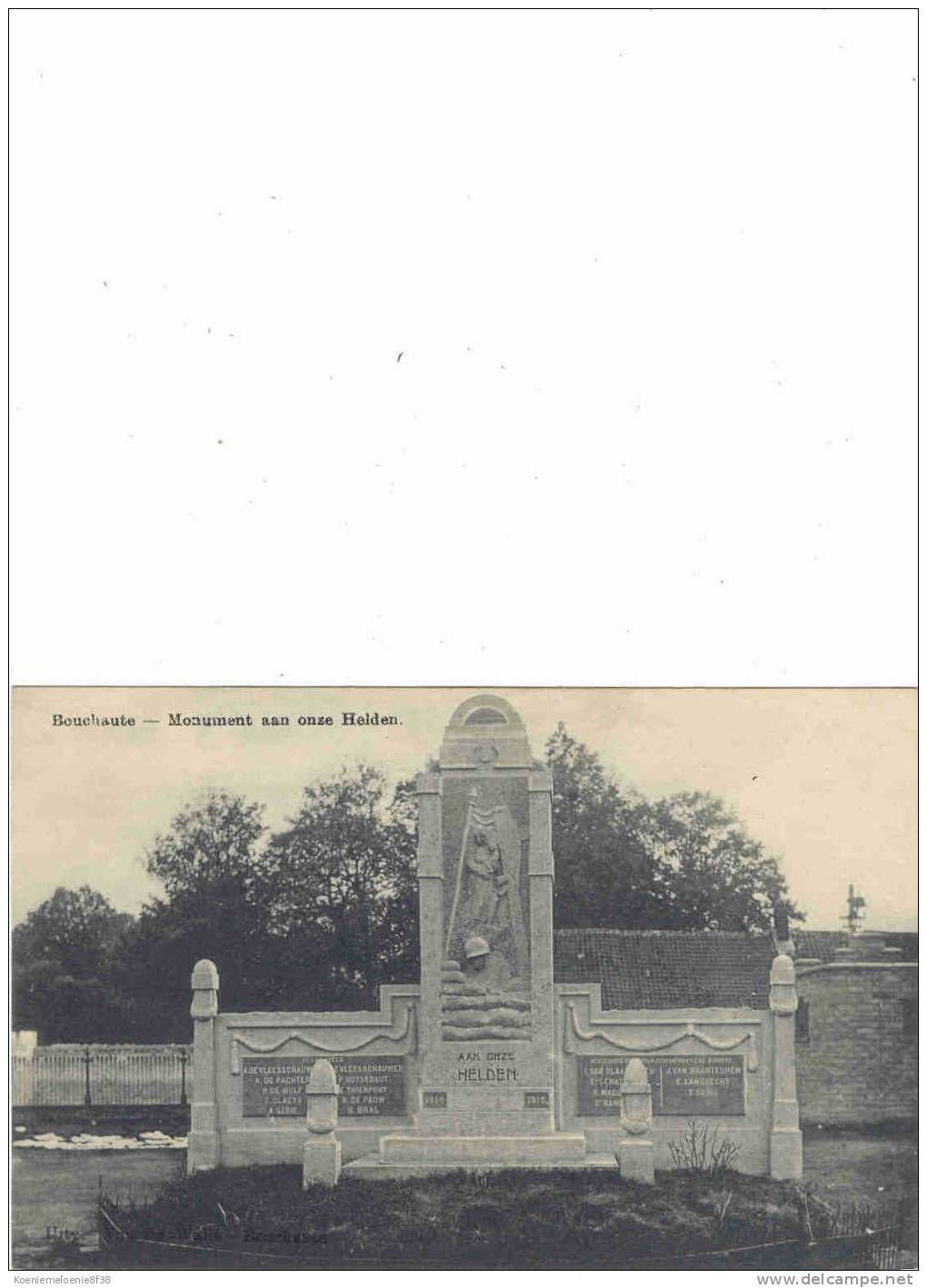BOUCHAUTE - MONUMENT AAN ONZE HELDEN - Assenede