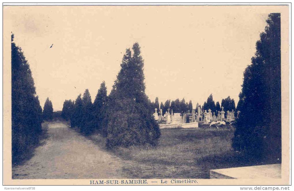 HAM-SUR-SAMBRE - LE CIMETIERE - Jemeppe-sur-Sambre