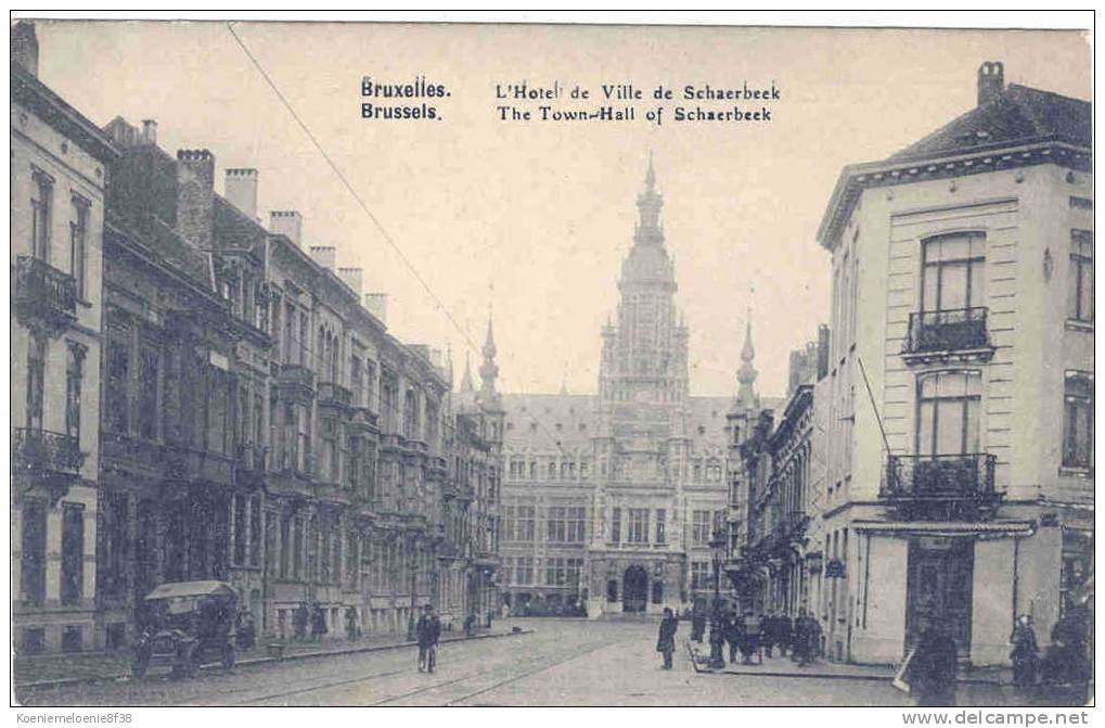 SCHAERBEEK - L'HOTEL DE VILLE - Schaerbeek - Schaarbeek