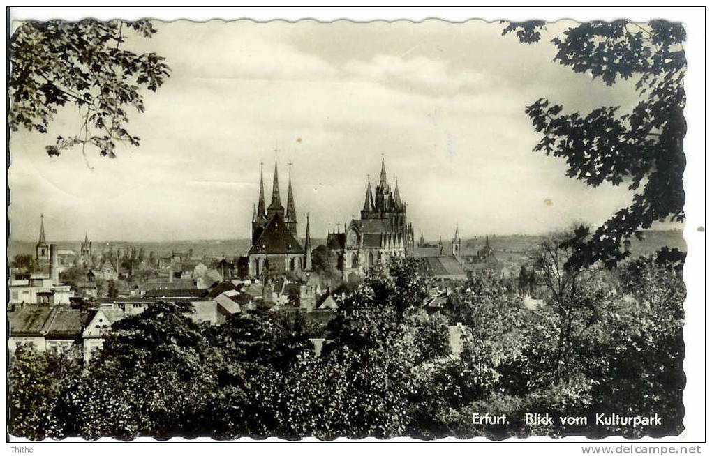 ERFURT - Blick Vom Kulturpark - Erfurt