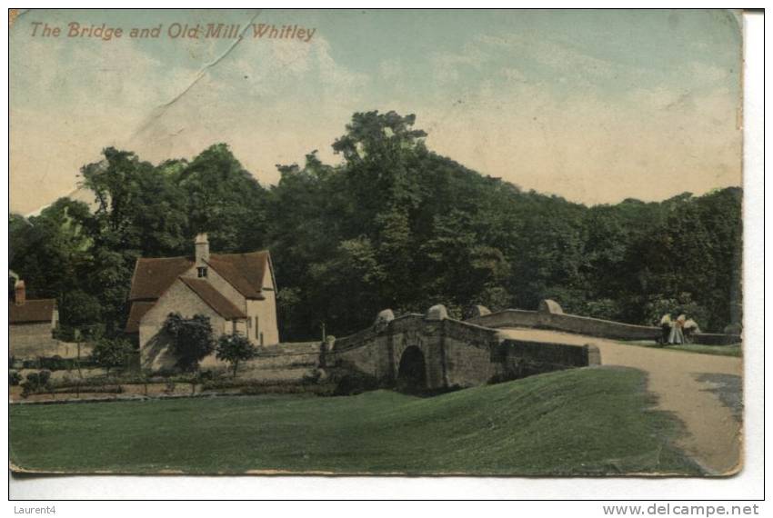 Carte Postale Ancienne  - Very Old Ostcard - Whitley Bridge & Old Mill ? - Otros & Sin Clasificación