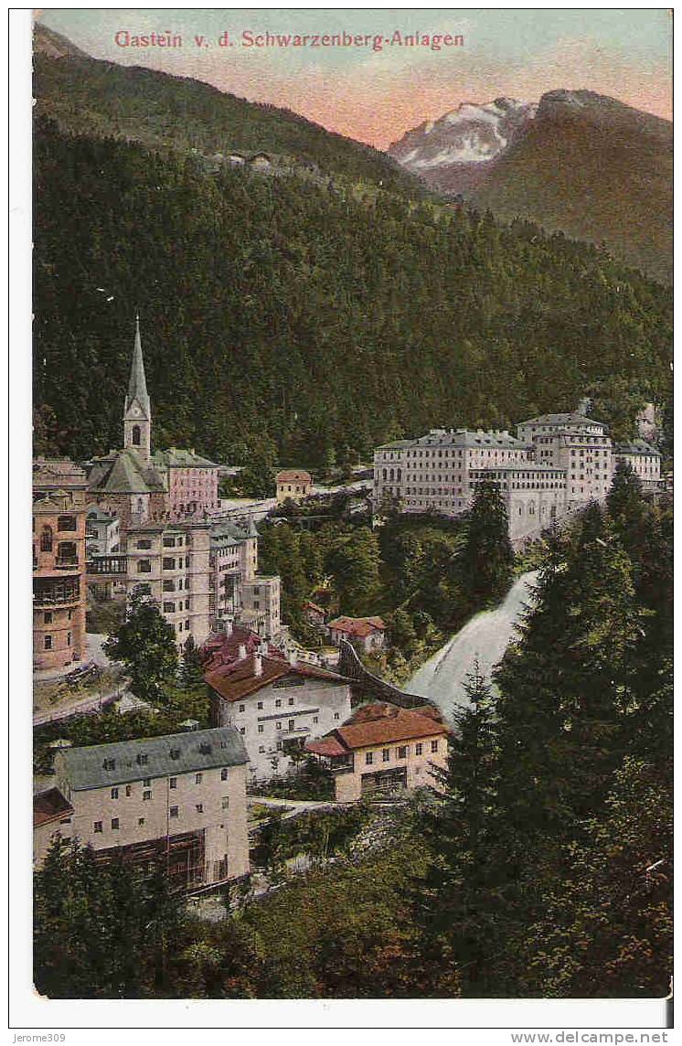 ALLEMAGNE -SCHWARZENBERG-ANLAGEN - CPA - Gastein - Schwarzenberg (Erzgeb.)