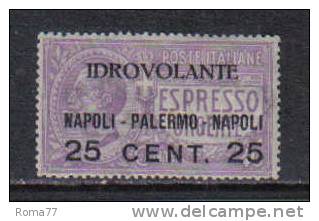 3RG943 - REGNO 1917 ,  Posta Aerea N. 2  * - Poste Aérienne