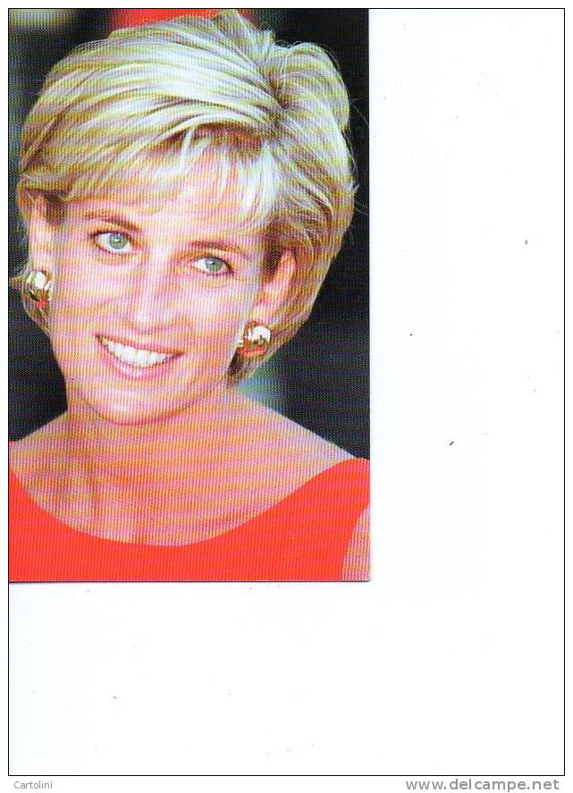 Diana Prinses Wales Princesse Princess  1997  Overlijden Mort Death  Devotieprent Devotion Devotie Prentje Image - Santini