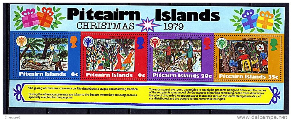 Iles Pitcairn ** Bloc N° 5 - Noël Et Année De L'enfant - Islas De Pitcairn