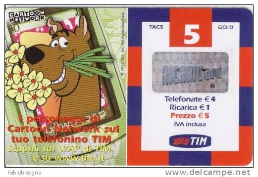 TIM 5 - Cartoon Network - Used Card - Disney