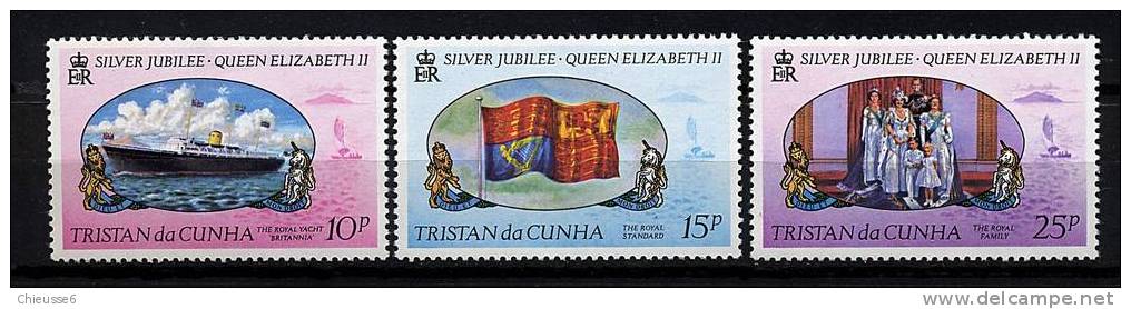 Tristan Da Cunha ** N° 236 à 239 - Vues Artistiques Peintes Par R. Svensson (II) - Tristan Da Cunha