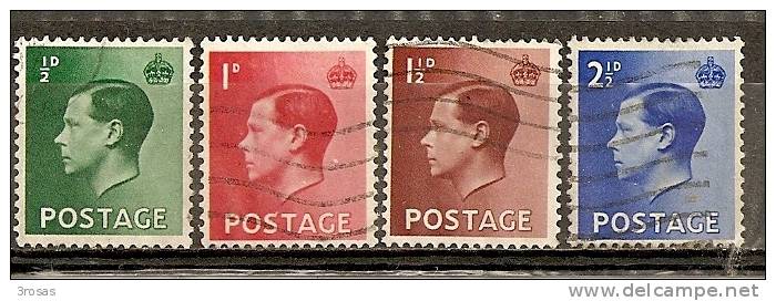 Grande-Bretagne Great Britain 1936 Obl - Usati