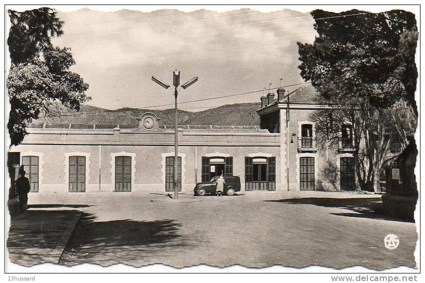 Carte Postale Batna - La Gare - Chemin De Fer - Batna