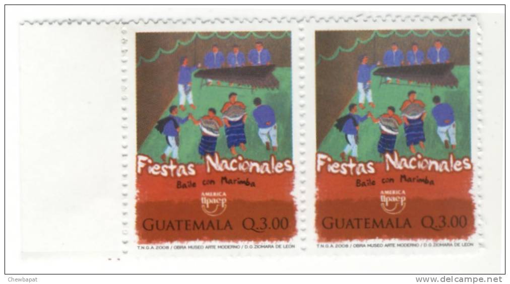 Guatemala 2008 - Neuf -  Fiestas Nacionales Q.3,OO  (2 Timbres) - Montserrat