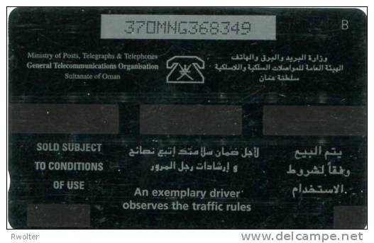 @+ TC D´OMAN : AN EXEMPLARY DRIVER. 37OMNG...B. (1998). - Oman