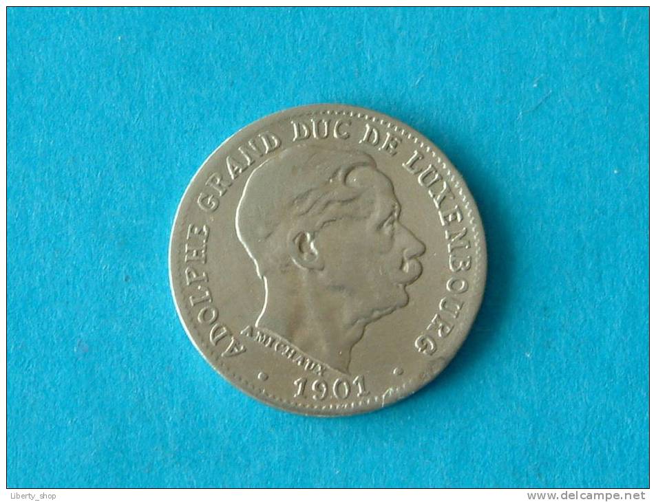 5 CENTIMES - 1901 XF ( KM 24 ) ! - Luxemburgo