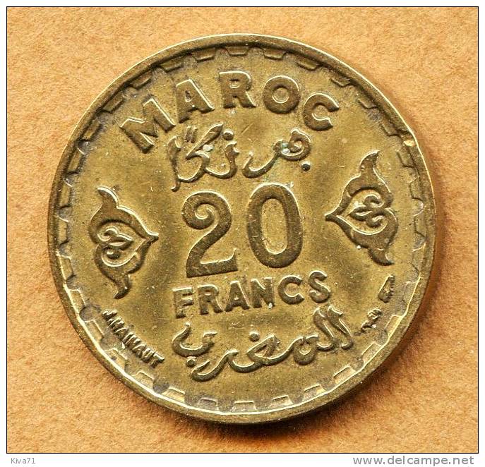 20 Francs "MAROC" 1371 - Marruecos