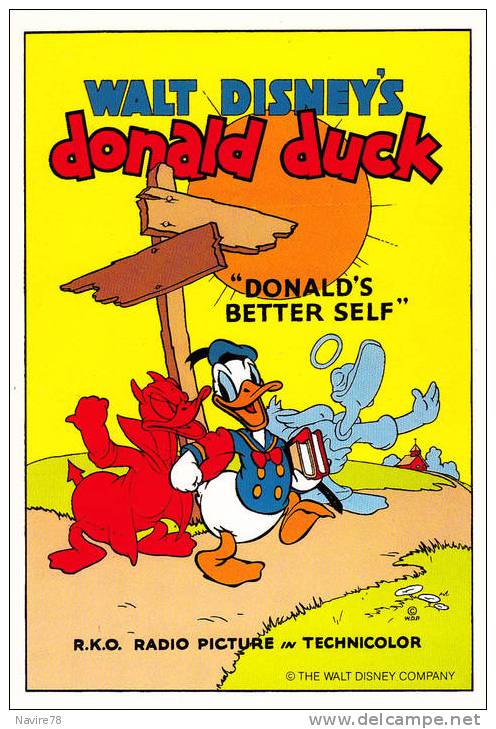 DONALD DUCK "Donald's Better Self" - Autres & Non Classés