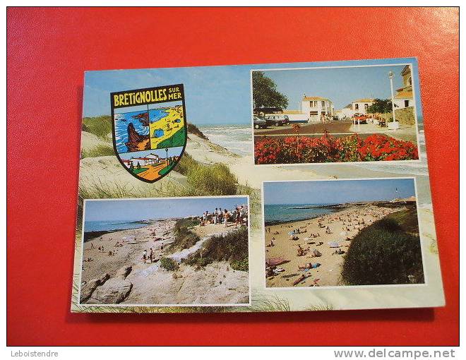 CPM -(85-VENDEE)-BRETIGNOLLES SUR MER-VUES DIVERSES DE LA STATION-CARTE EN BON ETAT. - Bretignolles Sur Mer