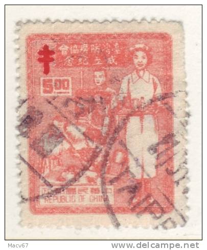 Republic Of China  1076  (o)  RED CROSS - Gebraucht