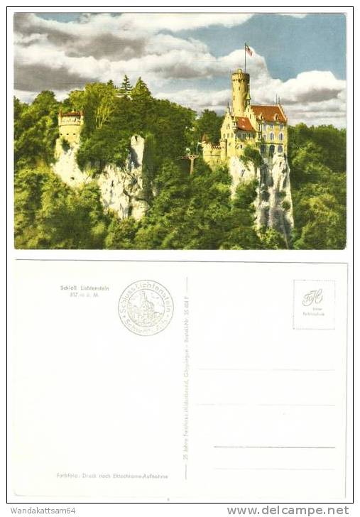 AK Schloß Lichtenstein 817 M. ü. M. - Reutlingen