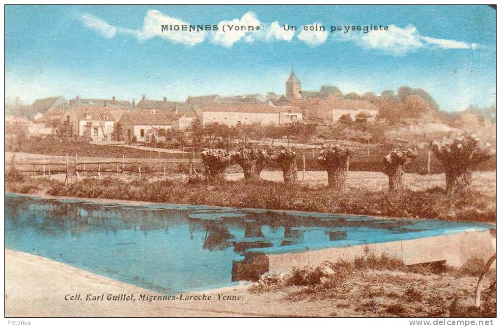 *** DEPT 89 / MIGENNES - UN COIN PAYSAGISTE *** - Migennes