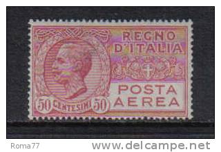 3RG974 - REGNO 1926 ,  Posta Aerea N. 2A  * - Luchtpost