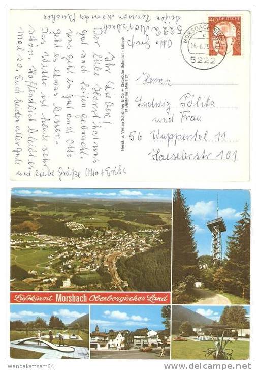 AK Luftkurort Morsbach Oberbergisches Land Mehrbild 5 Bilder Mit Minigolfbahn Turm 26. 6.75 – 8 5222 MORSBACH SIEG 1 C - Halle I. Westf.