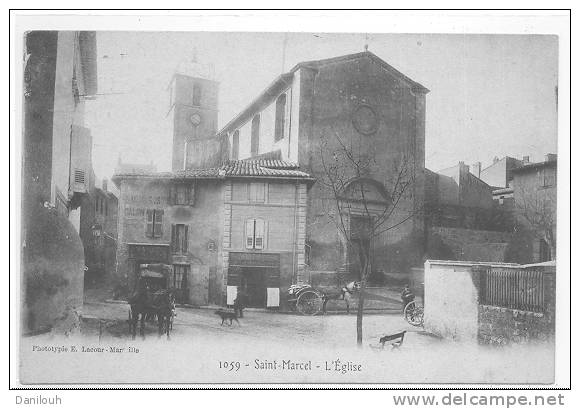 13 // MARSEILLE / SAINT MARCEL, L'église, Ed Lacour, 1059, - Saint Marcel, La Barasse, Saintt Menet