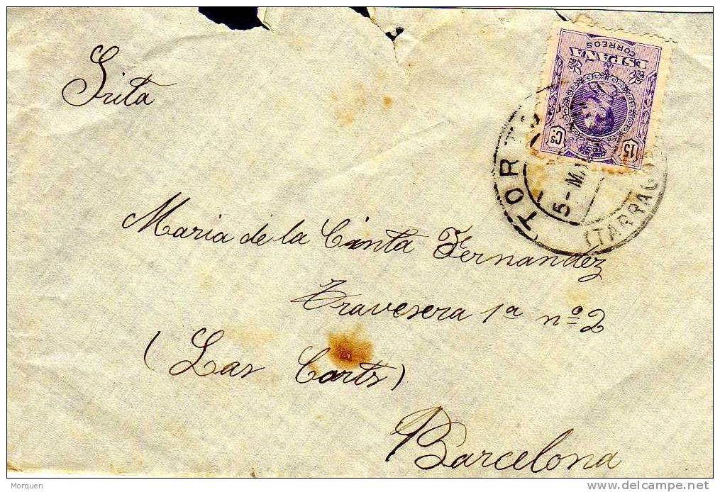 Carta Tortosa (Tarragona) 1917 - Cartas & Documentos