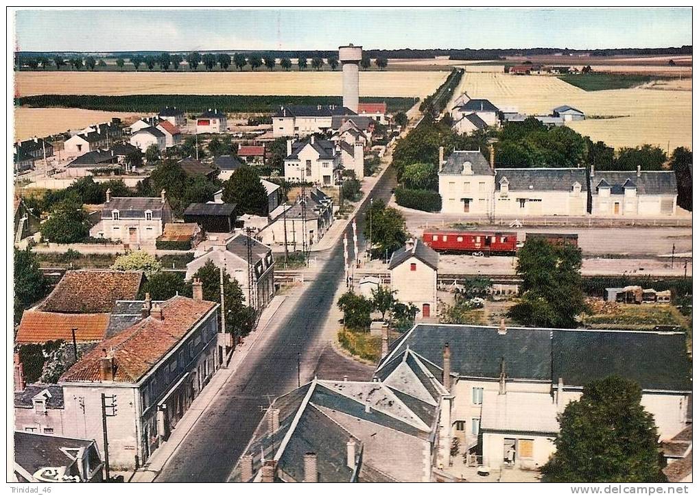 SAINT AMAND LONGPRE  ( VUE GENERALE AERIENNE )  TRES BON ETAT ! ! ! - Saint Amand Longpre