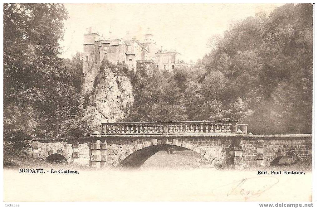 MODAVE - Le Château - CPA - Modave