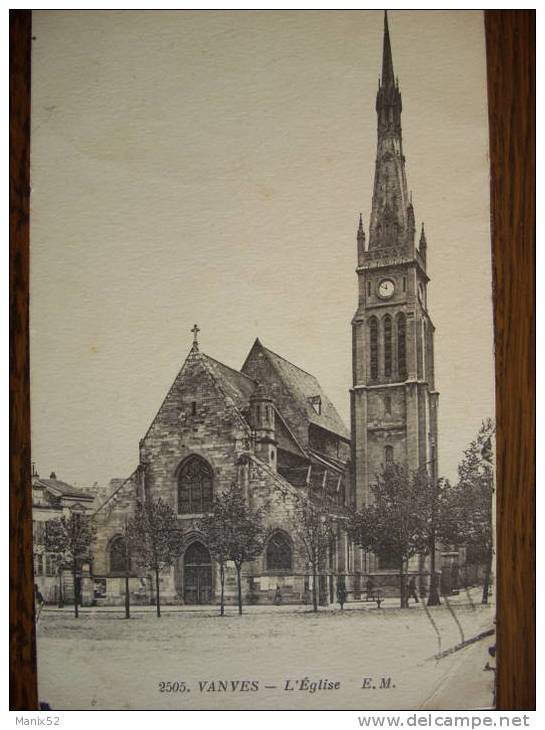 92 - VANVES - L´ Eglise. - Vanves