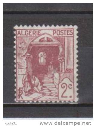 Algérie YT 35 * : Rue De La Kasbah - Unused Stamps