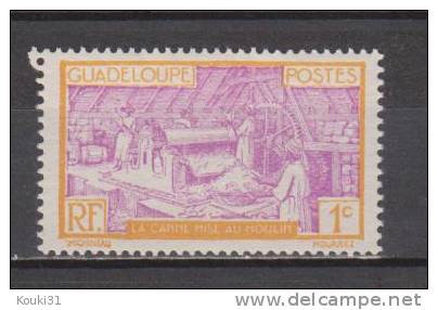 Guadeloupe YT 99 * : Travail De La Canne à Sucre - Unused Stamps